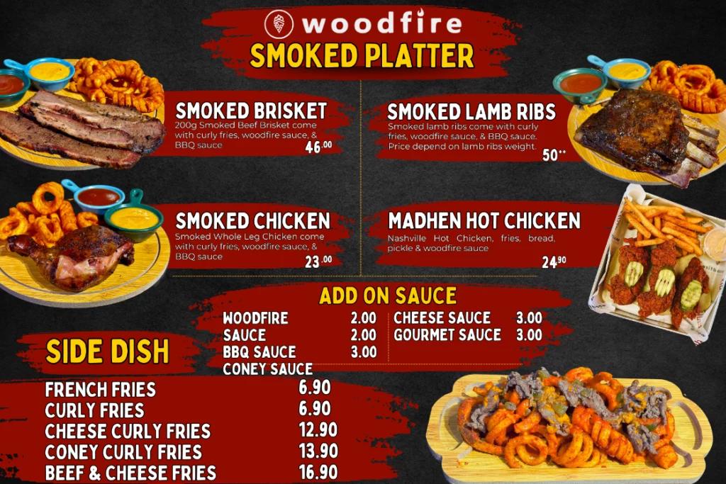 WOODFIRE PLATTER